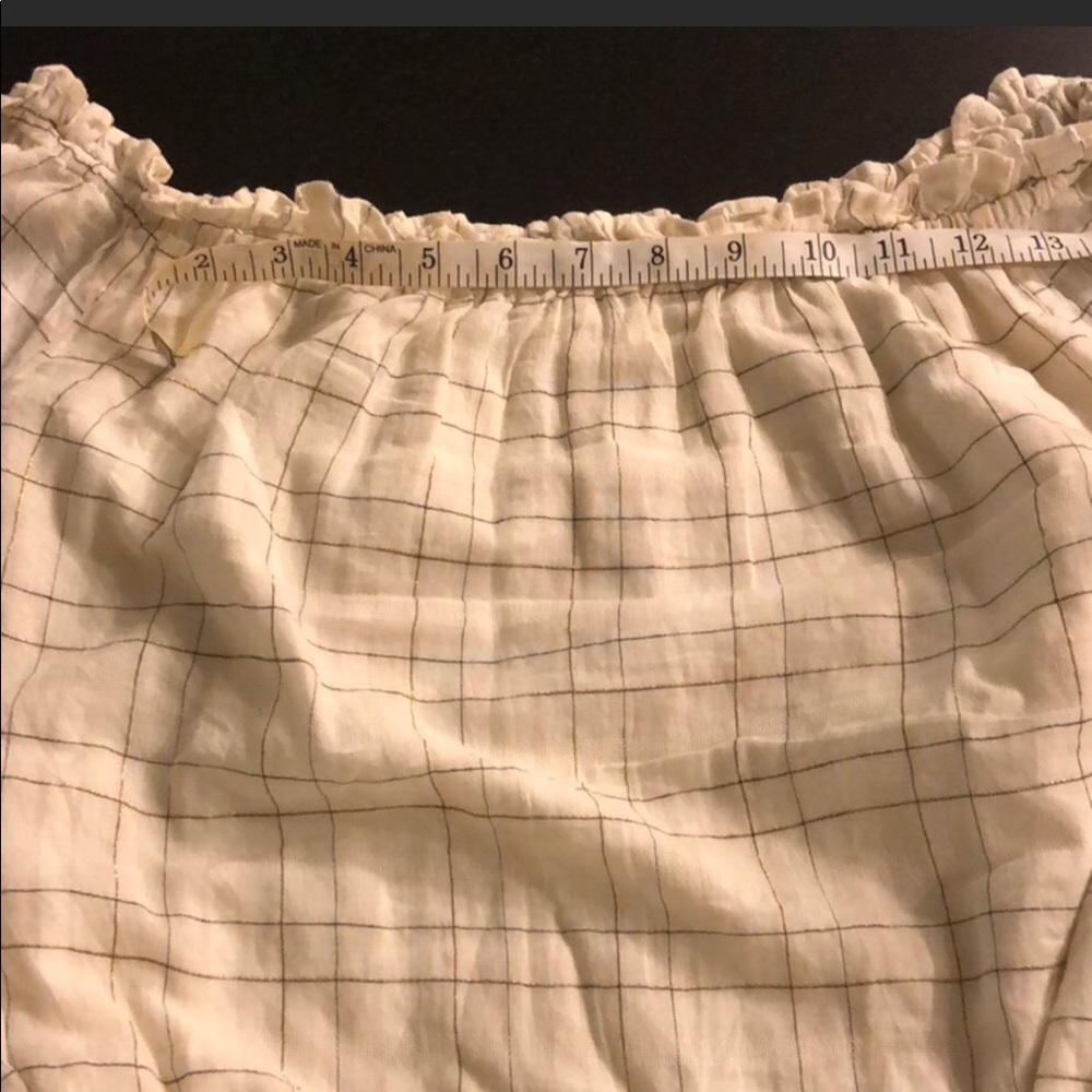 Sezane off the Shoulder Blouse - Picture 3 of 4